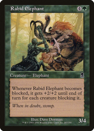 Rabid Elephant [Odyssey] | The Time Vault CA