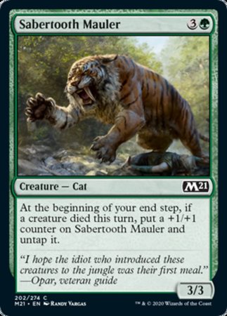 Sabertooth Mauler [Core Set 2021] | The Time Vault CA