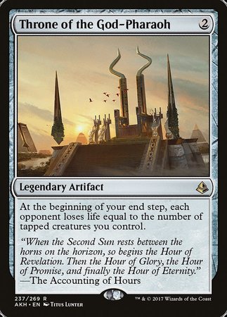 Throne of the God-Pharaoh [Amonkhet] | The Time Vault CA