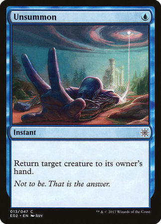 Unsummon [Explorers of Ixalan] | The Time Vault CA