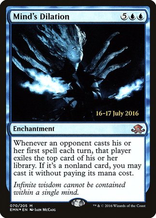 Mind's Dilation [Eldritch Moon Promos] | The Time Vault CA