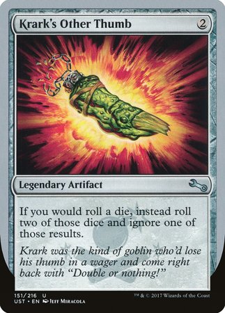 Krark's Other Thumb [Unstable] | The Time Vault CA