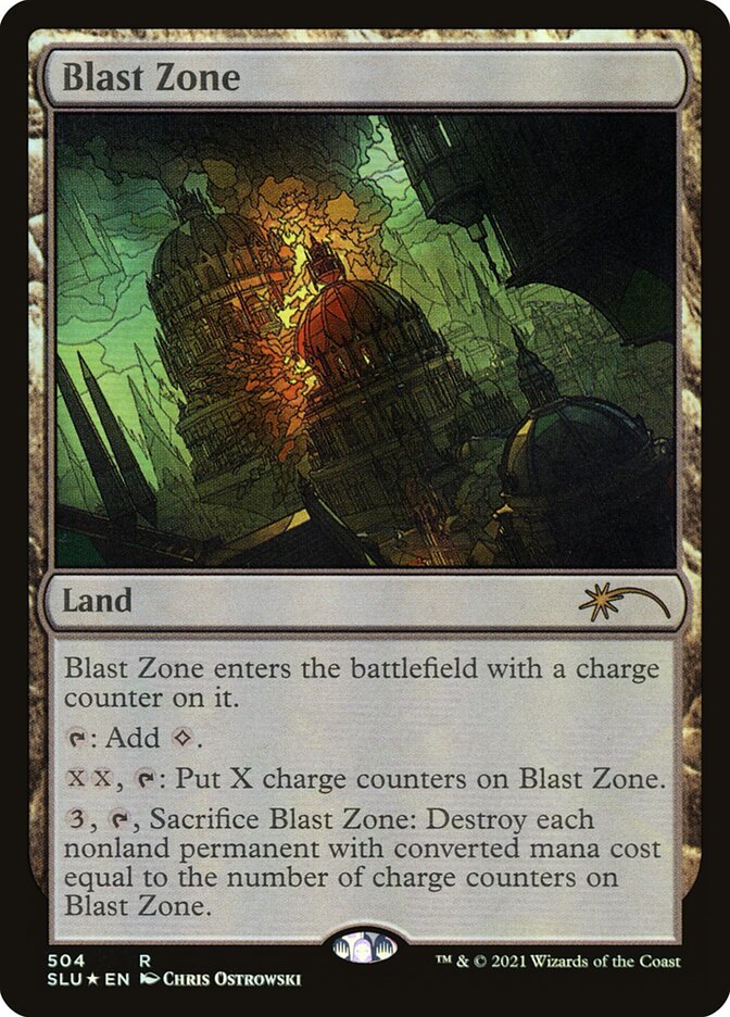 Blast Zone [Secret Lair: Ultimate Edition 2] | The Time Vault CA