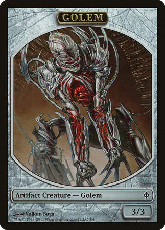 Golem Token [New Phyrexia Tokens] | The Time Vault CA