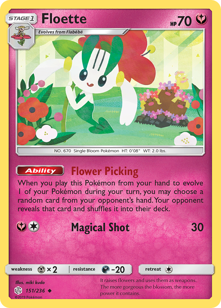 Floette (151/236) [Sun & Moon: Cosmic Eclipse] | The Time Vault CA