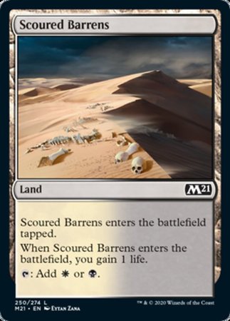 Scoured Barrens [Core Set 2021] | The Time Vault CA