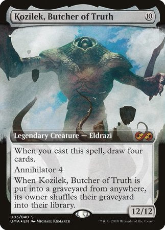 Kozilek, Butcher of Truth [Ultimate Box Topper] | The Time Vault CA