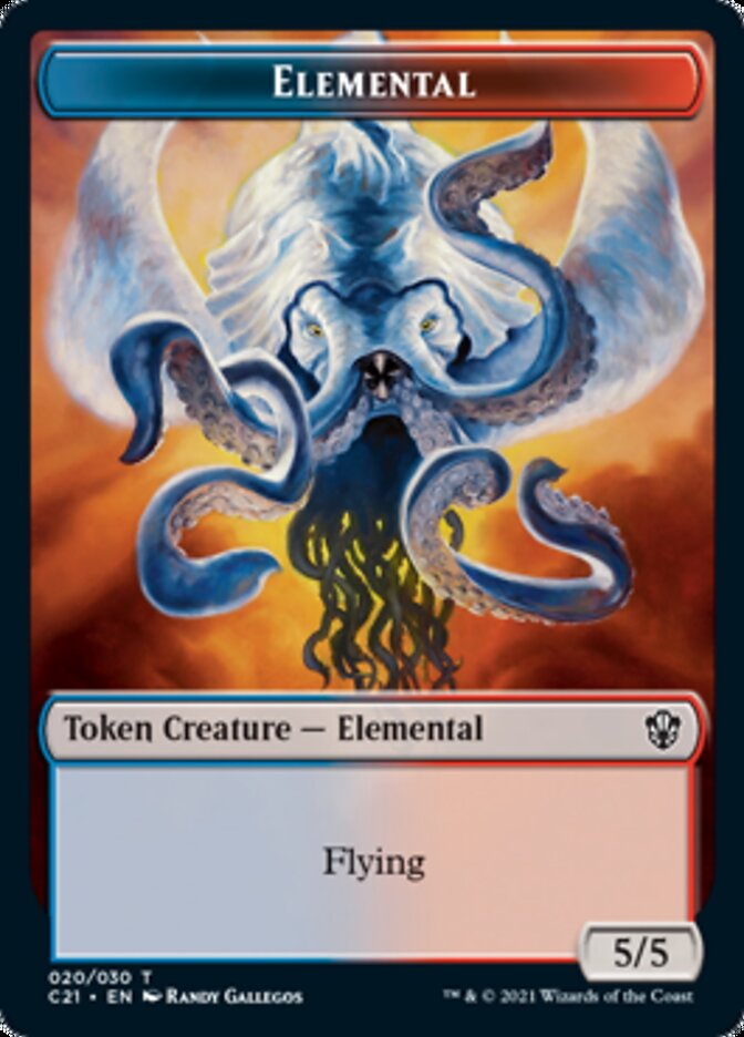 Elemental (020) // Copy Token [Commander 2021 Tokens] | The Time Vault CA