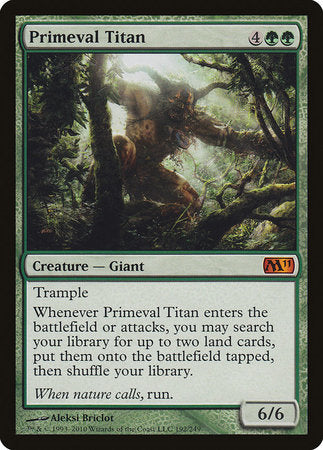 Primeval Titan [Magic 2011] | The Time Vault CA