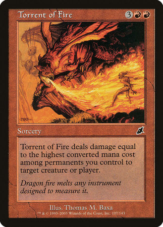 Torrent of Fire [Scourge] | The Time Vault CA