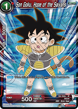 Son Goku, Hope of the Saiyans (Common) [BT13-019] | The Time Vault CA