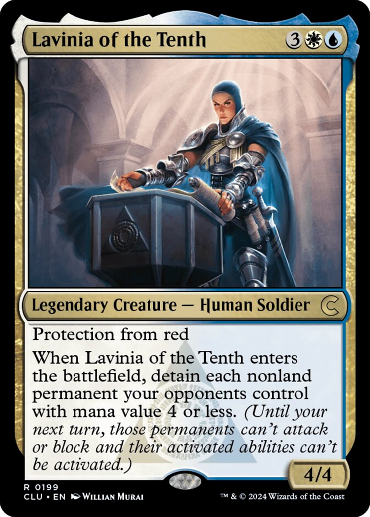 Lavinia of the Tenth [Ravnica: Clue Edition] | The Time Vault CA