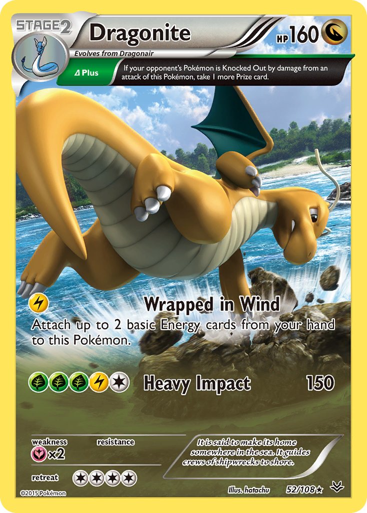 Dragonite (52/108) (Theme Deck Exclusive) [XY: Roaring Skies] | The Time Vault CA