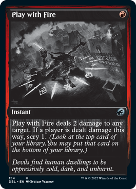 Play with Fire [Innistrad: Double Feature] | The Time Vault CA