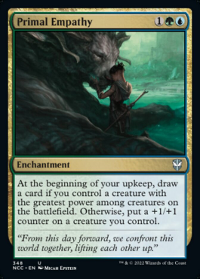 Primal Empathy [Streets of New Capenna Commander] | The Time Vault CA