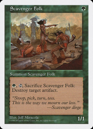 Scavenger Folk [Fifth Edition] | The Time Vault CA