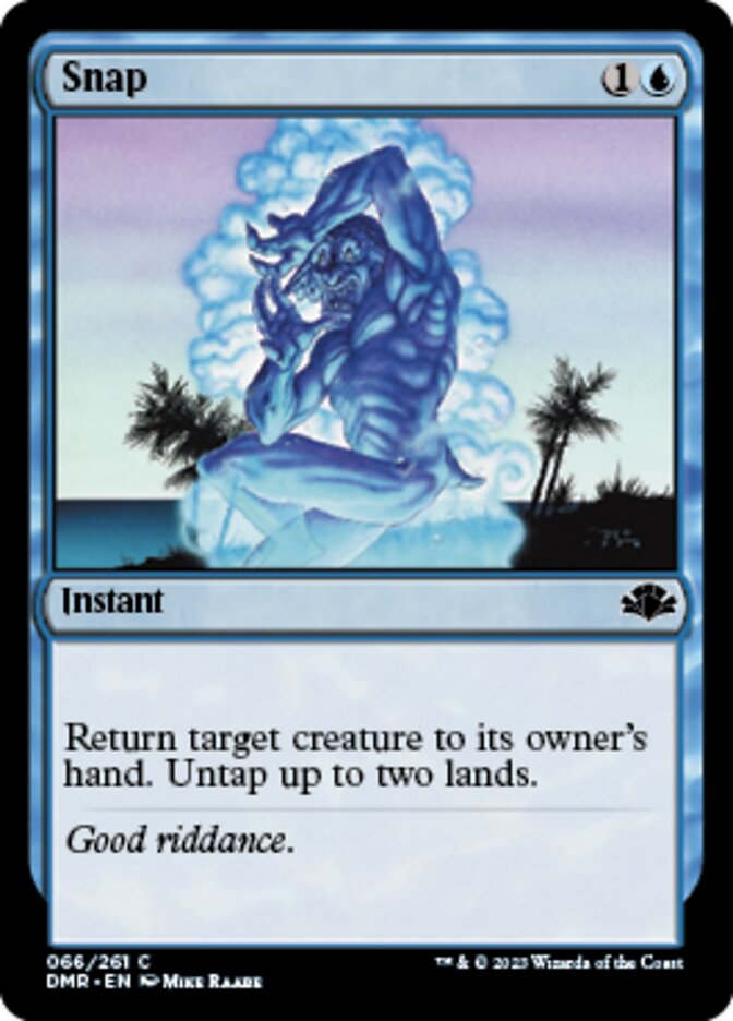 Snap [Dominaria Remastered] | The Time Vault CA