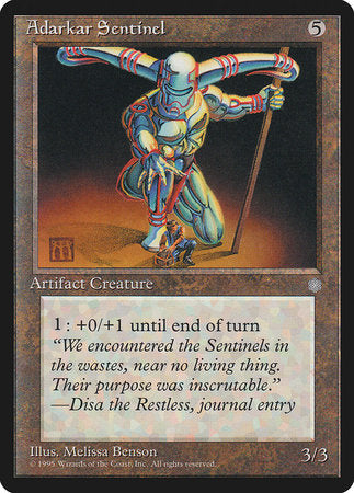 Adarkar Sentinel [Ice Age] | The Time Vault CA