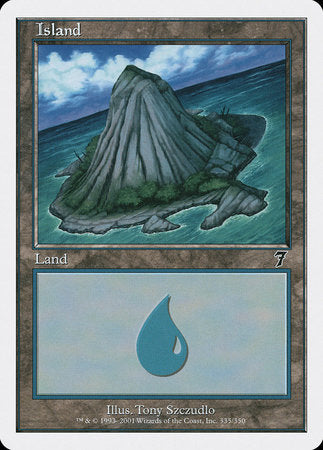 Island (335) [Seventh Edition] | The Time Vault CA