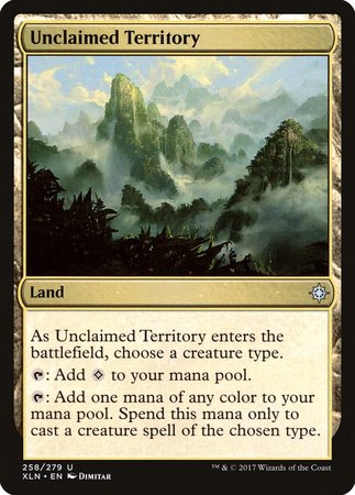 Unclaimed Territory [Ixalan] | The Time Vault CA