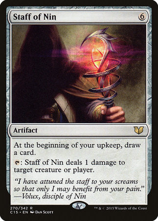 Staff of Nin [Commander 2015] | The Time Vault CA
