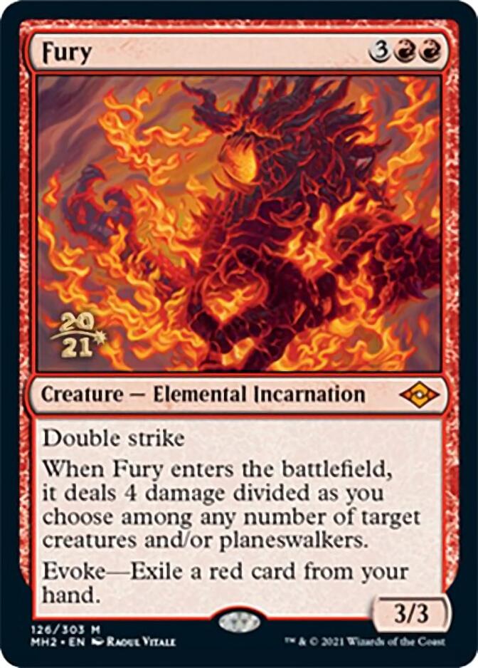 Fury [Modern Horizons 2 Prerelease Promos] | The Time Vault CA