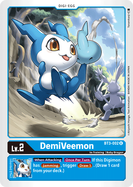 DemiVeemon [BT3-002] [Release Special Booster Ver.1.5] | The Time Vault CA