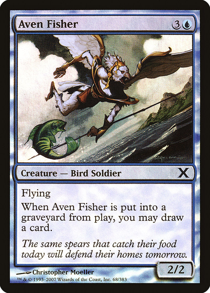 Aven Fisher (Premium Foil) [Tenth Edition] | The Time Vault CA