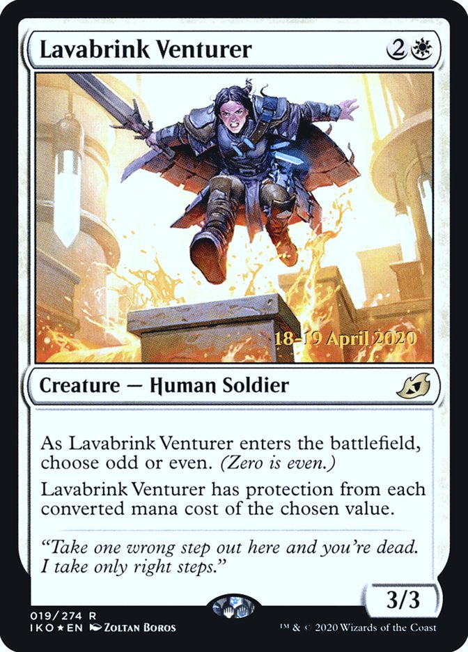 Lavabrink Venturer  [Ikoria: Lair of Behemoths Prerelease Promos] | The Time Vault CA