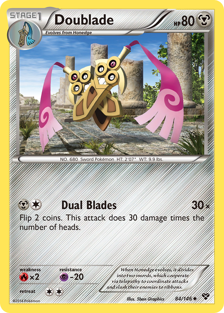 Doublade (84/146) [XY: Base Set] | The Time Vault CA