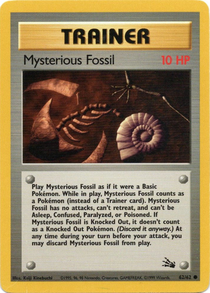 Mysterious Fossil (62/62) [Fossil Unlimited] | The Time Vault CA