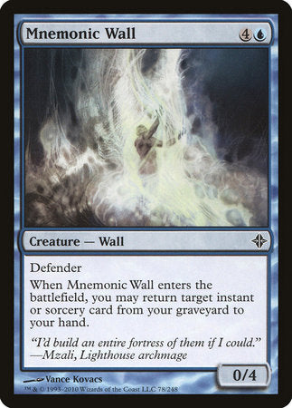 Mnemonic Wall [Rise of the Eldrazi] | The Time Vault CA
