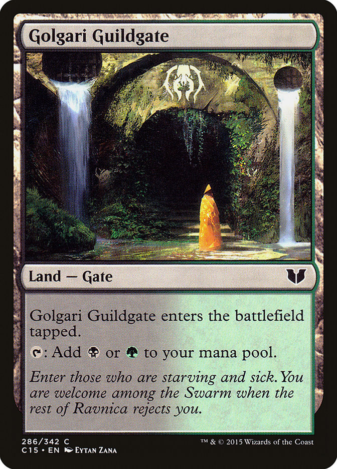 Golgari Guildgate [Commander 2015] | The Time Vault CA