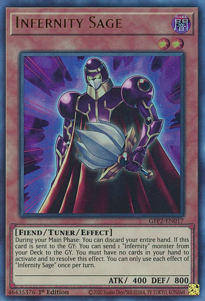 Infernity Sage [GFP2-EN017] Ultra Rare | The Time Vault CA