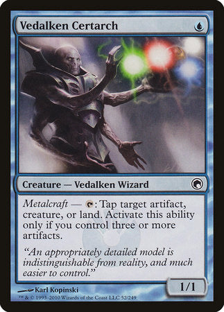 Vedalken Certarch [Scars of Mirrodin] | The Time Vault CA