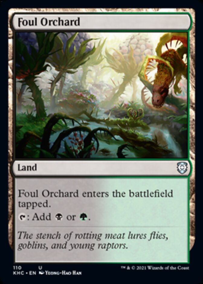 Foul Orchard [Kaldheim Commander] | The Time Vault CA