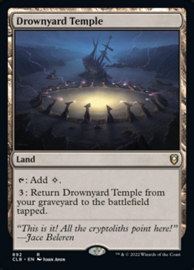 Drownyard Temple [Commander Legends: Battle for Baldur's Gate] | The Time Vault CA