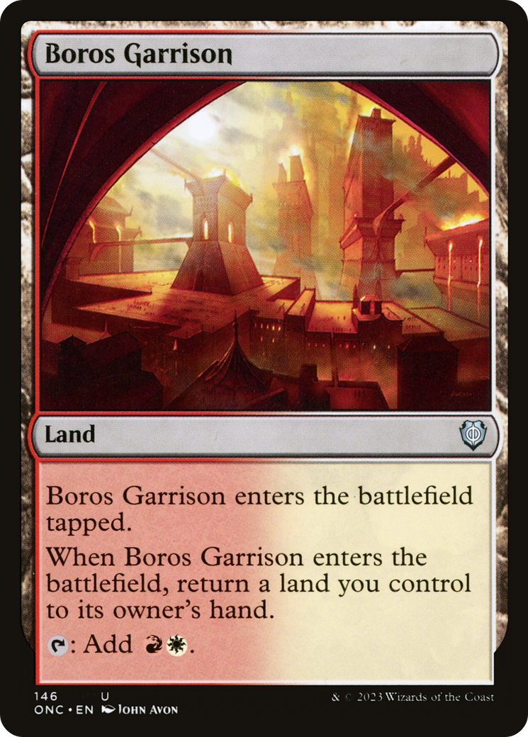 Boros Garrison [Phyrexia: All Will Be One Commander] | The Time Vault CA