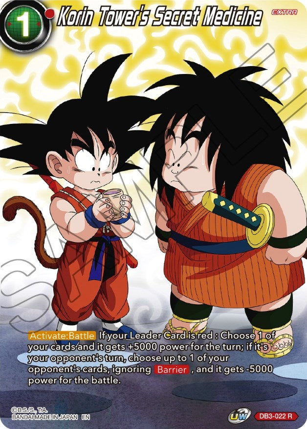 Korin Tower's Secret Medicine (DB3-022) [Theme Selection: History of Son Goku] | The Time Vault CA