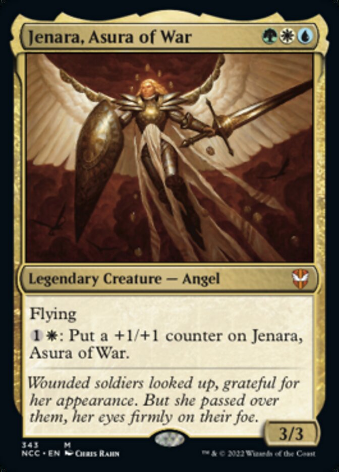 Jenara, Asura of War [Streets of New Capenna Commander] | The Time Vault CA