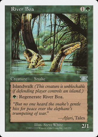 River Boa [Classic Sixth Edition] | The Time Vault CA