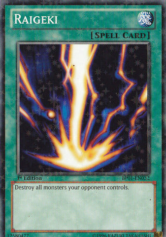 Raigeki [BP01-EN032] | The Time Vault CA